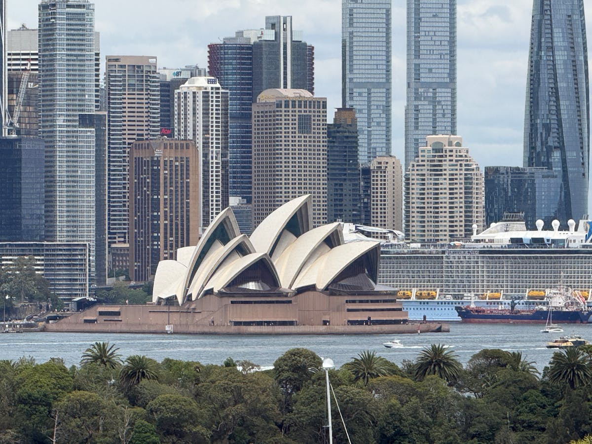 Sydney skyline and Opera House representing Australian market expansion